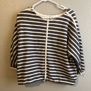 Madewell Sweater with cropped Sleeve